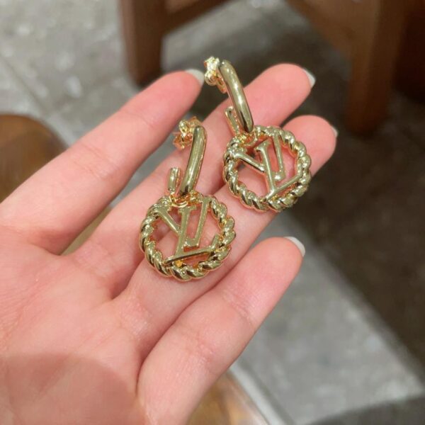 réplica,joyas,joyería,1:1,replica,fake,lujo,barato Pulsera en forma de remolino con monograma de Louis Vuitton (C58D)