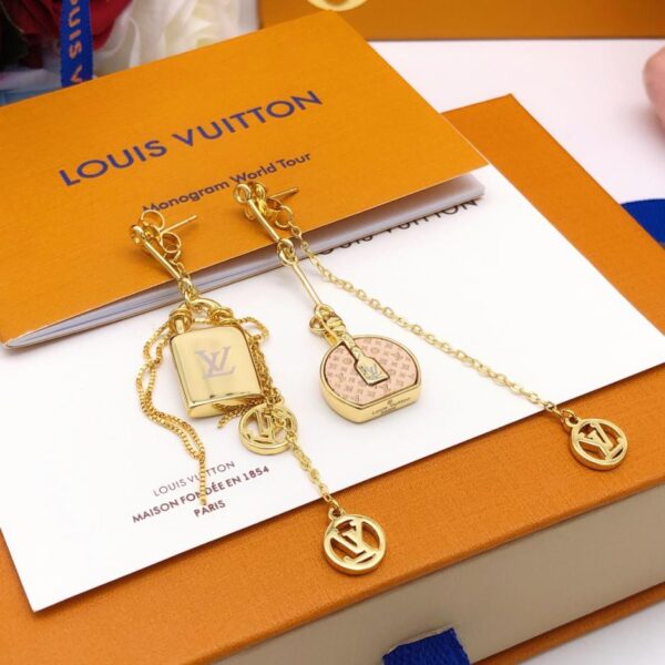 réplica,joyas,joyería,1:1,replica,fake,lujo,barato Collar del último amor de Louuis Vuitton (9F3E)