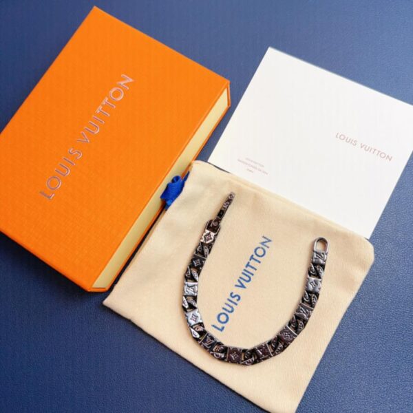 réplica,joyas,joyería,1:1,replica,fake,lujo,barato Pulsera atada con monograma de Louuis Vuitton (8FBA)