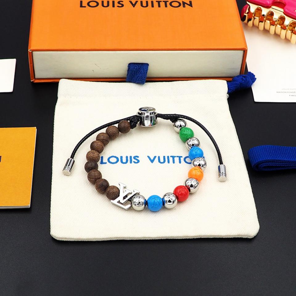 réplica,joyas,joyería,1:1,replica,fake,lujo,barato réplica,joyas,joyería,1:1,replica,fake,lujo,barato Pulsera de cuentas Louis Vuitton (819F)