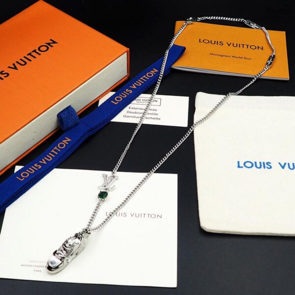 réplica,joyas,joyería,1:1,replica,fake,lujo,barato Nuevas zapatillas Louis Vuitton Collar LV TRAINER STRASS (00F1)