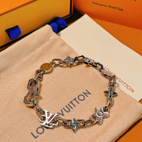 réplica,joyas,joyería,1:1,replica,fake,lujo,barato Pulsera con tachuelas Louis Vuitton(3D58)