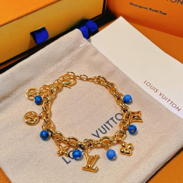 réplica,joyas,joyería,1:1,replica,fake,lujo,barato Pulsera Craggy con monograma de Louuis Vuitton (F0B1)