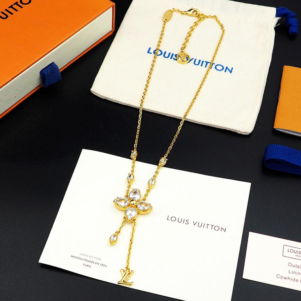 réplica,joyas,joyería,1:1,replica,fake,lujo,barato réplica,joyas,joyería,1:1,replica,fake,lujo,barato Collar Louis Vuitton Dazzle (D714)