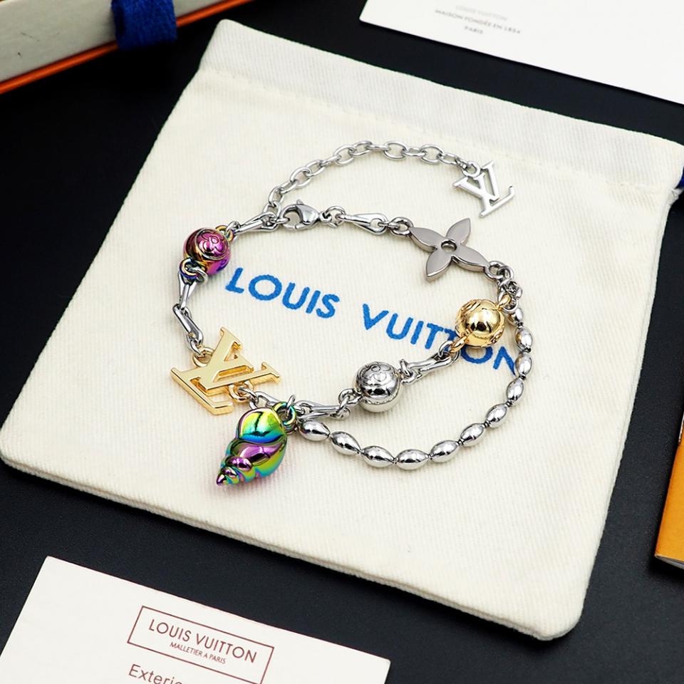 réplica,joyas,joyería,1:1,replica,fake,lujo,barato réplica,joyas,joyería,1:1,replica,fake,lujo,barato Pulsera de conchas Louis Vuitton (DC2B)