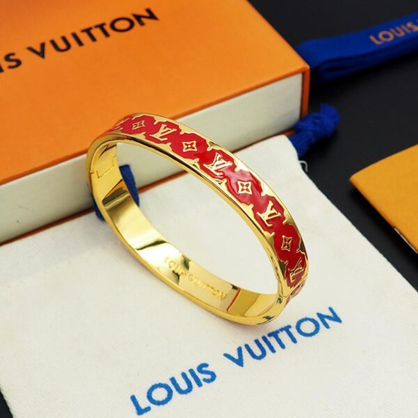 réplica,joyas,joyería,1:1,replica,fake,lujo,barato Pulsera Louis Vuitton Nanogram Esmalte (B11C)