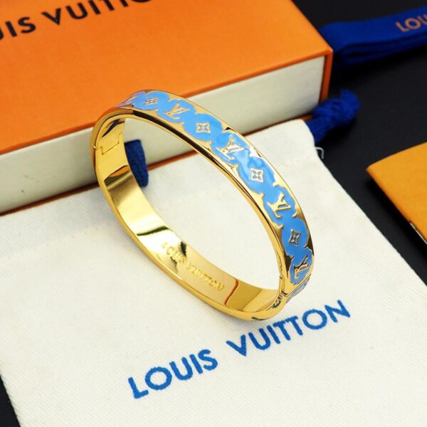 réplica,joyas,joyería,1:1,replica,fake,lujo,barato Pulsera Louis Vuitton Nanogram Esmaltada (8DA4)