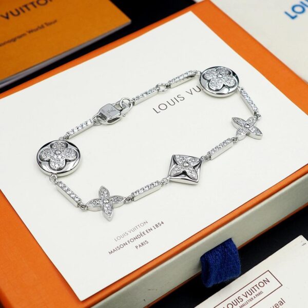 réplica,joyas,joyería,1:1,replica,fake,lujo,barato Pulsera de diamantes para presbicia Louis Vuitton (903C)