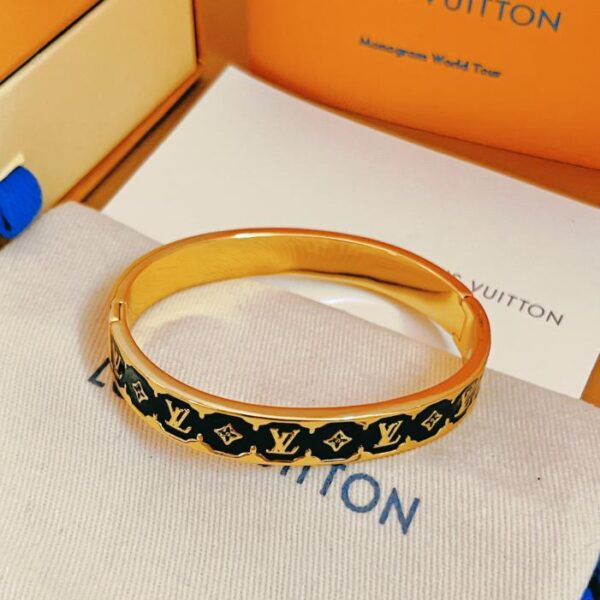 réplica,joyas,joyería,1:1,replica,fake,lujo,barato Pulsera Louis Vuitton Nanogram Esmaltada (2844)