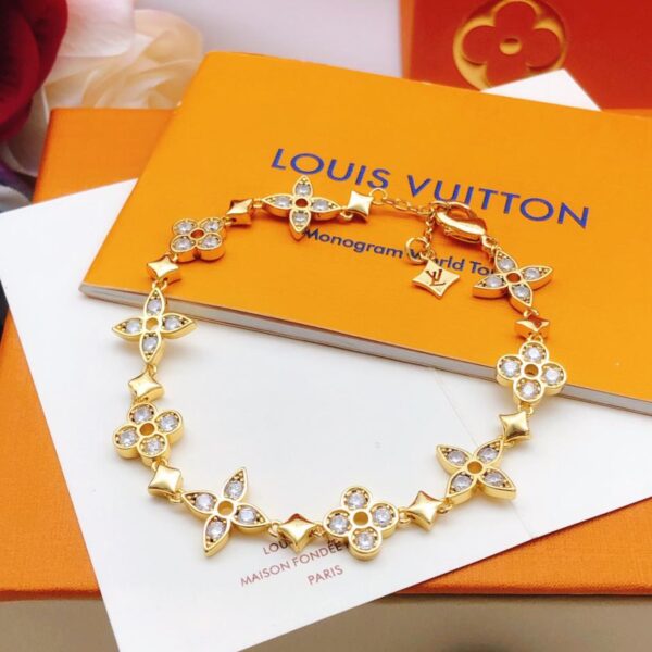 réplica,joyas,joyería,1:1,replica,fake,lujo,barato La última pulsera de flores de Louuis Vuitton (A42A)