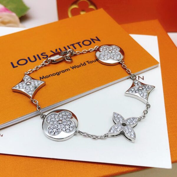 réplica,joyas,joyería,1:1,replica,fake,lujo,barato Louuis Vuitton última pulsera azul para presbicia (0C1E)
