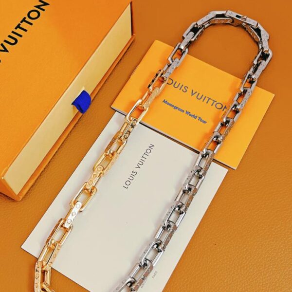 réplica,joyas,joyería,1:1,replica,fake,lujo,barato Collar Louuis Vuitton CADENA MONOGRAMA(7808)