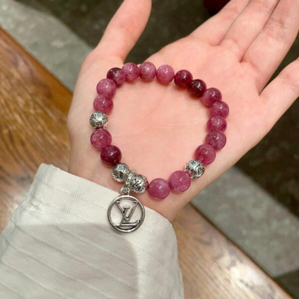 réplica,joyas,joyería,1:1,replica,fake,lujo,barato Pulsera con letras de perlas naturales Louis Vuitton (13C1)