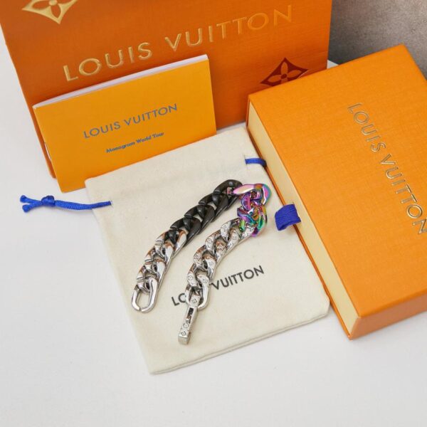 réplica,joyas,joyería,1:1,replica,fake,lujo,barato Pulsera Louuis Vuitton Pulsera cubana colorida (C546)