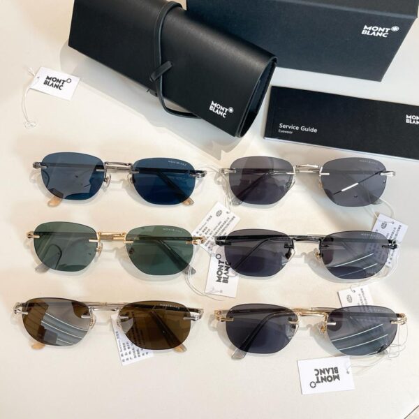 réplica,joyas,joyería,1:1,replica,fake,lujo,barato Gafas de sol Montblanc de máxima calidad original MODELMB 0303S