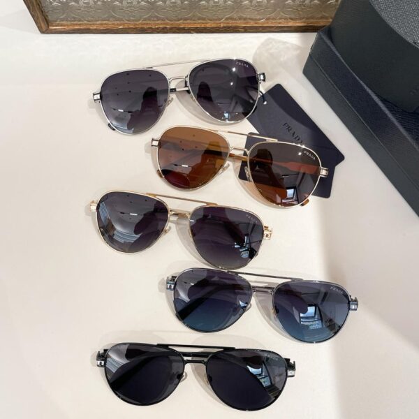 réplica,joyas,joyería,1:1,replica,fake,lujo,barato Gafas de sol PRADA de primera calidad original MODELPR A89-S