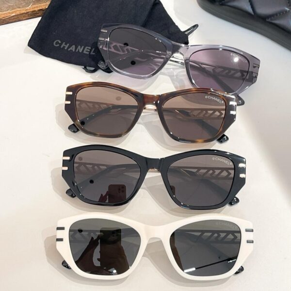 réplica,joyas,joyería,1:1,replica,fake,lujo,barato Gafas de sol CHANEL de primera calidad original MODELO CH6036