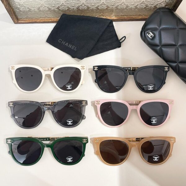 réplica,joyas,joyería,1:1,replica,fake,lujo,barato CHANEL gafas de sol de primera calidad originales MODELO CH8033