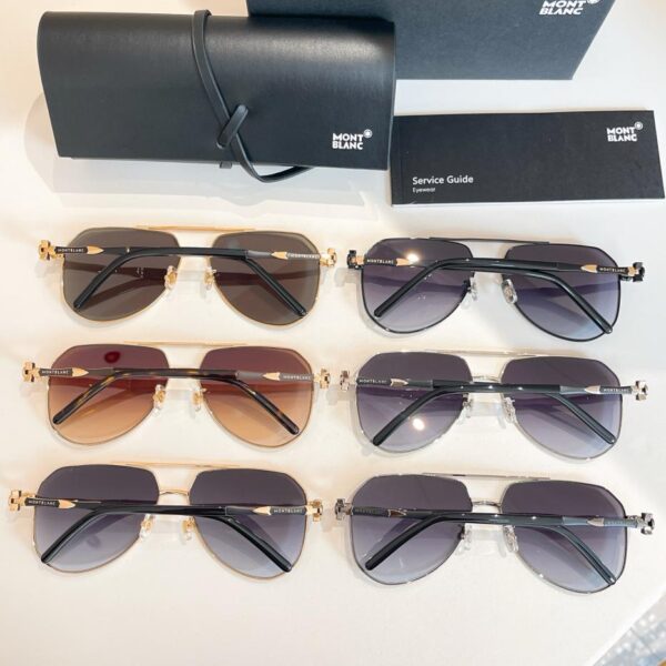 réplica,joyas,joyería,1:1,replica,fake,lujo,barato Gafas de sol Montblanc de máxima calidad original MODELMB 905
