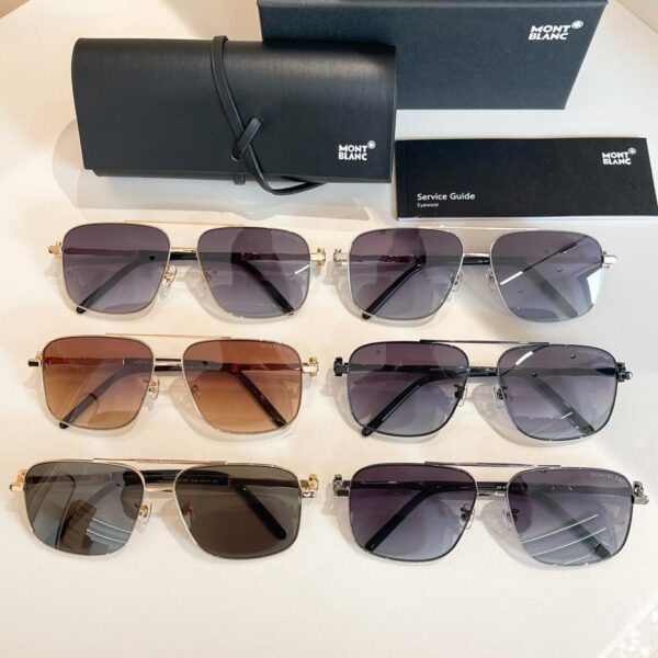 réplica,joyas,joyería,1:1,replica,fake,lujo,barato Gafas de sol Montblanc de máxima calidad original MODELMB 907