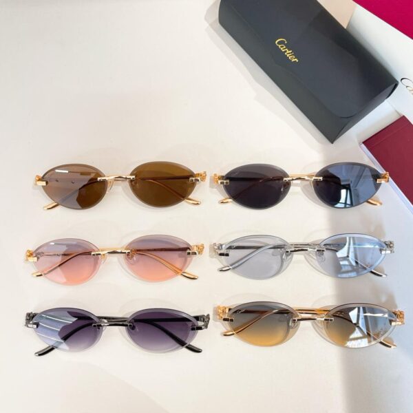 réplica,joyas,joyería,1:1,replica,fake,lujo,barato Gafas de sol Cartier de primera calidad original MODELO CT0483S