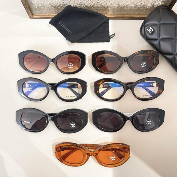 réplica,joyas,joyería,1:1,replica,fake,lujo,barato Gafas de sol CHANEL de primera calidad original MODELO 0551