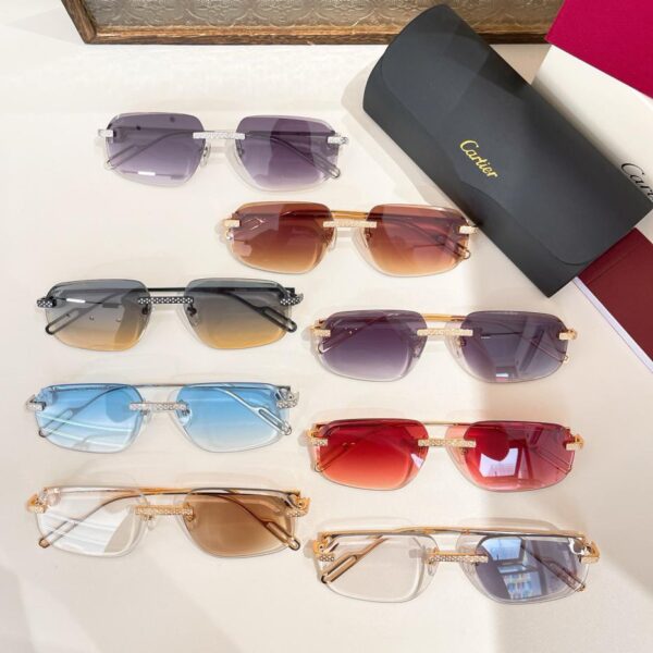 réplica,joyas,joyería,1:1,replica,fake,lujo,barato Gafas de sol Cartier de máxima calidad original MODELO CT0519S