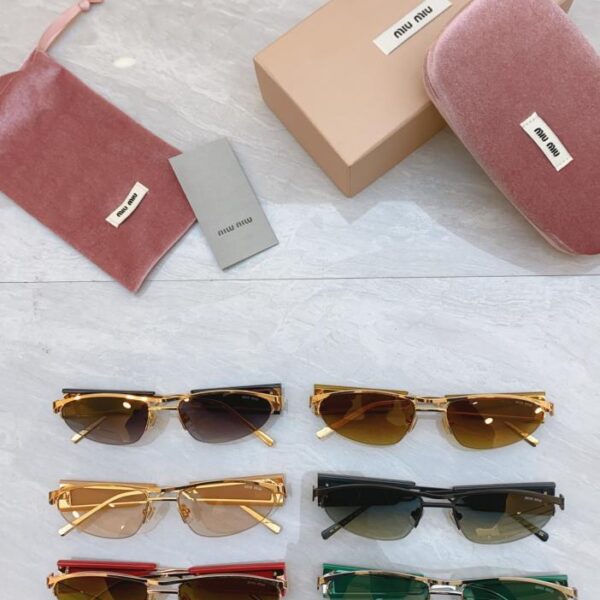 réplica,joyas,joyería,1:1,replica,fake,lujo,barato MIU MIU nuevas gafas de sol MODELSMU 133AV