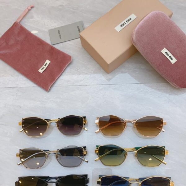 réplica,joyas,joyería,1:1,replica,fake,lujo,barato MIU MIU nuevas gafas de sol MODELSMU 66WS