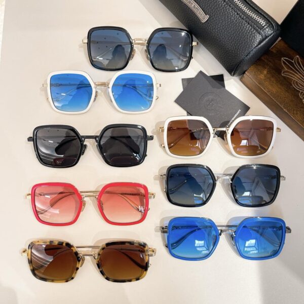 réplica,joyas,joyería,1:1,replica,fake,lujo,barato Gafas de sol CHROME HEARTS top calidad original MODELO BLUE JOB