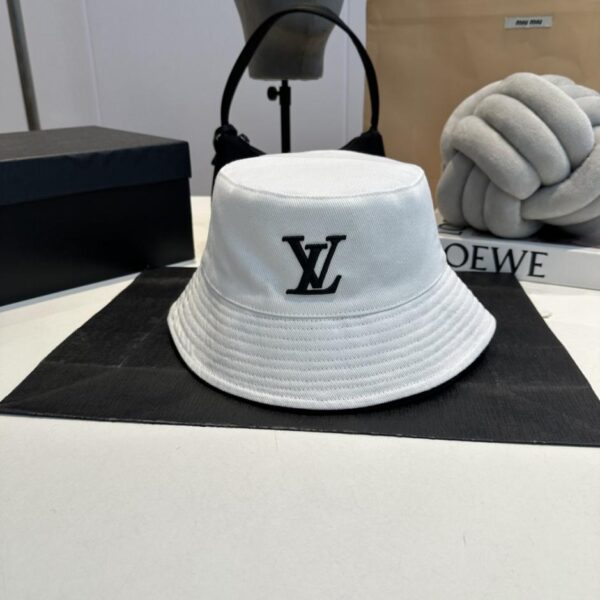 réplica,joyas,joyería,1:1,replica,fake,lujo,barato Sombrero de pescador reversible bordado de Louis Vuitton