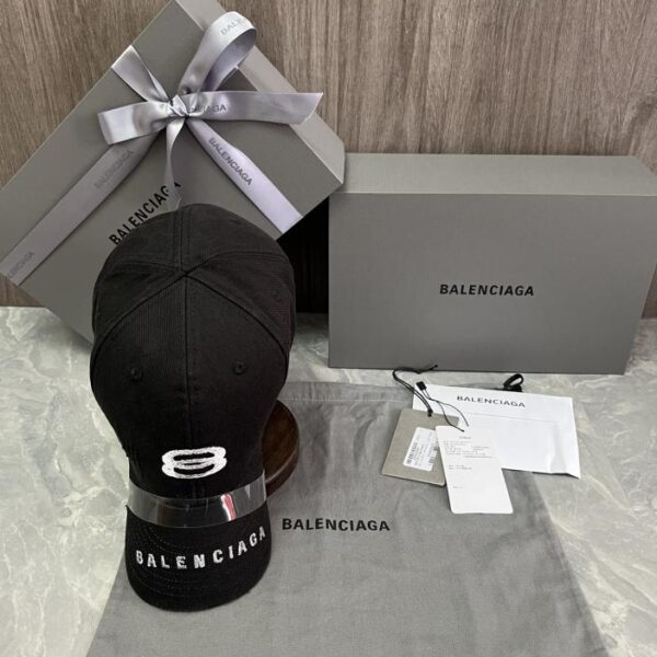 réplica,joyas,joyería,1:1,replica,fake,lujo,barato Sombrero Balenciaga tejido de nailon personalizado (E8BA)
