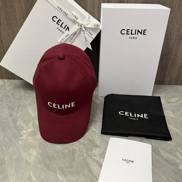 réplica,joyas,joyería,1:1,replica,fake,lujo,barato Gorra de béisbol personalizada original CELINE bordado CELINE (92A9)