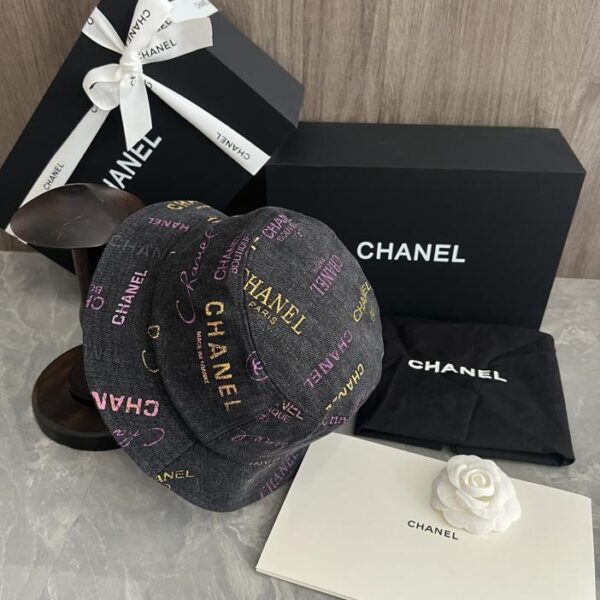 réplica,joyas,joyería,1:1,replica,fake,lujo,barato Chanel original personalizado sombrero de pescador de algodón letra impresa logo estilo de diseño de graffiti (84A3)