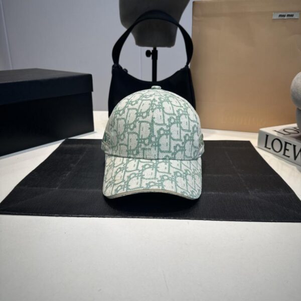 réplica,joyas,joyería,1:1,replica,fake,lujo,barato DIOR nueva gorra de béisbol con letras para presbicia para hombre y mujer (14B9)