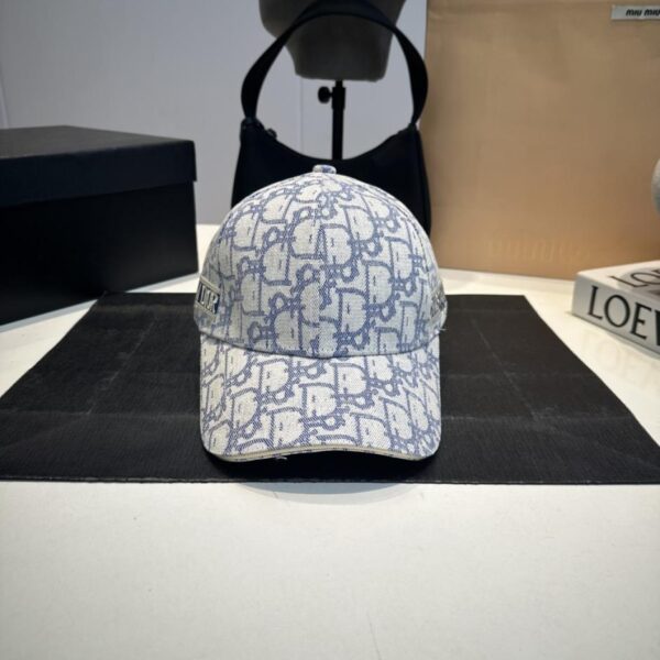 réplica,joyas,joyería,1:1,replica,fake,lujo,barato DIOR nueva gorra de béisbol con letras para presbicia para hombre y mujer (1ADE)