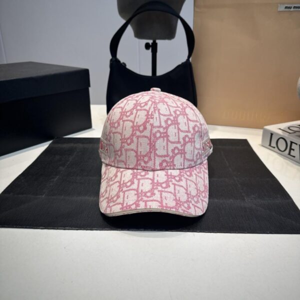 réplica,joyas,joyería,1:1,replica,fake,lujo,barato DIOR nueva gorra de béisbol con letras para presbicia para hombre y mujer (743D)