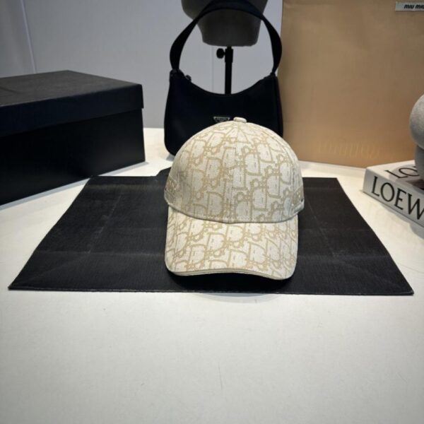 réplica,joyas,joyería,1:1,replica,fake,lujo,barato DIOR nueva gorra de béisbol con letras para presbicia para hombre y mujer (9BF8)
