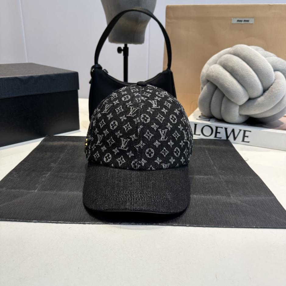 réplica,joyas,joyería,1:1,replica,fake,lujo,barato réplica,joyas,joyería,1:1,replica,fake,lujo,barato Nueva gorra de béisbol original de Louis Vuitton, jacquard denim Louis Vuitton (5ADD)