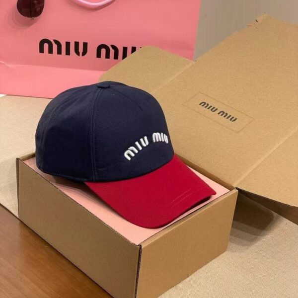 réplica,joyas,joyería,1:1,replica,fake,lujo,barato Gorra de béisbol Miu Miu (A2EE)