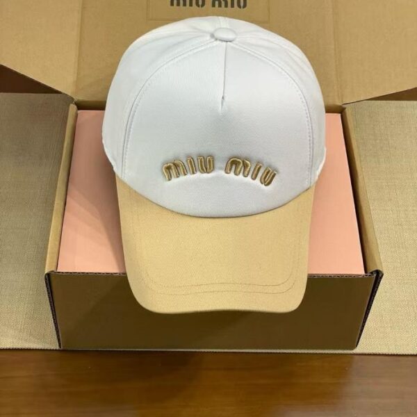 réplica,joyas,joyería,1:1,replica,fake,lujo,barato Gorra de béisbol Miu Miu (BA80)