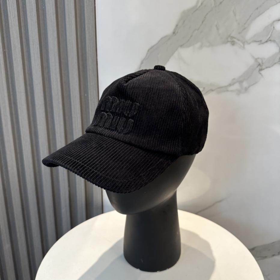 réplica,joyas,joyería,1:1,replica,fake,lujo,barato réplica,joyas,joyería,1:1,replica,fake,lujo,barato Nueva gorra de béisbol de pana limitada de Miu Miu, el mismo estilo para hombres y mujeres