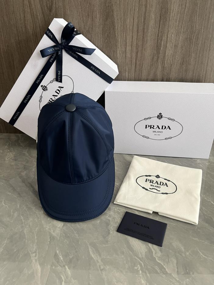 réplica,joyas,joyería,1:1,replica,fake,lujo,barato réplica,joyas,joyería,1:1,replica,fake,lujo,barato Gorra de béisbol personalizada original Prada con visera (F9A2) a la venta en la web oficial