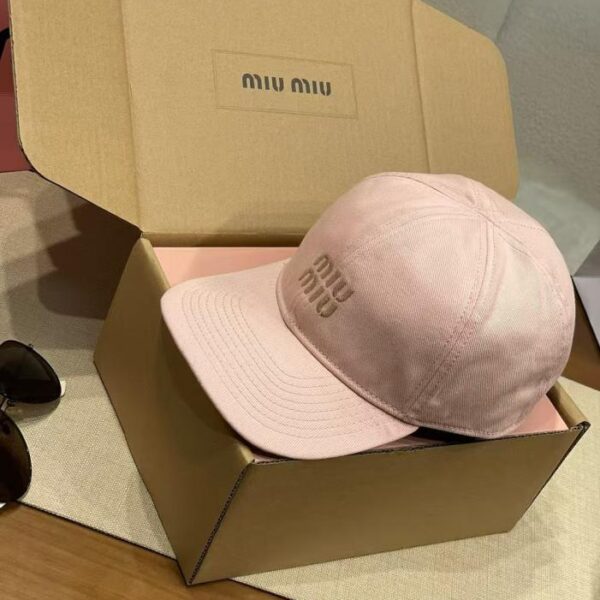 réplica,joyas,joyería,1:1,replica,fake,lujo,barato Gorra de béisbol MIU MIU (4F6D)