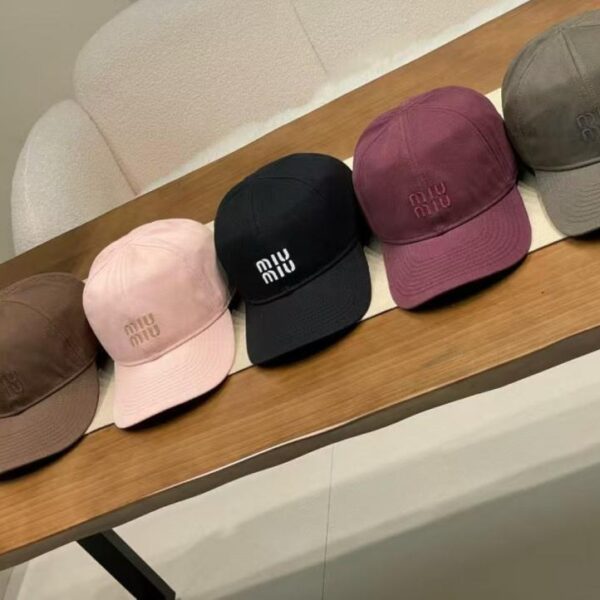 réplica,joyas,joyería,1:1,replica,fake,lujo,barato Gorra de béisbol MIU MIU (78C2)