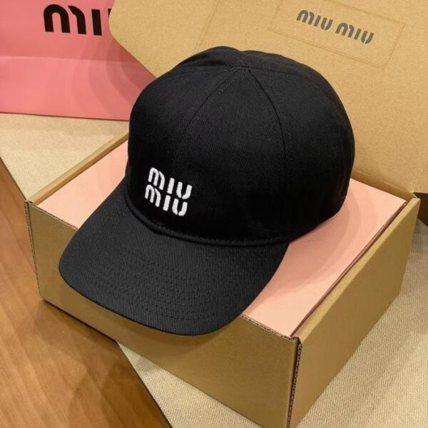 réplica,joyas,joyería,1:1,replica,fake,lujo,barato gorra de béisbol MIU MIU
