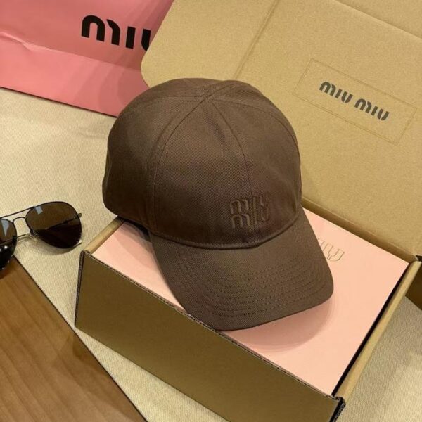 réplica,joyas,joyería,1:1,replica,fake,lujo,barato Gorra de béisbol MIU MIU (C2B7)