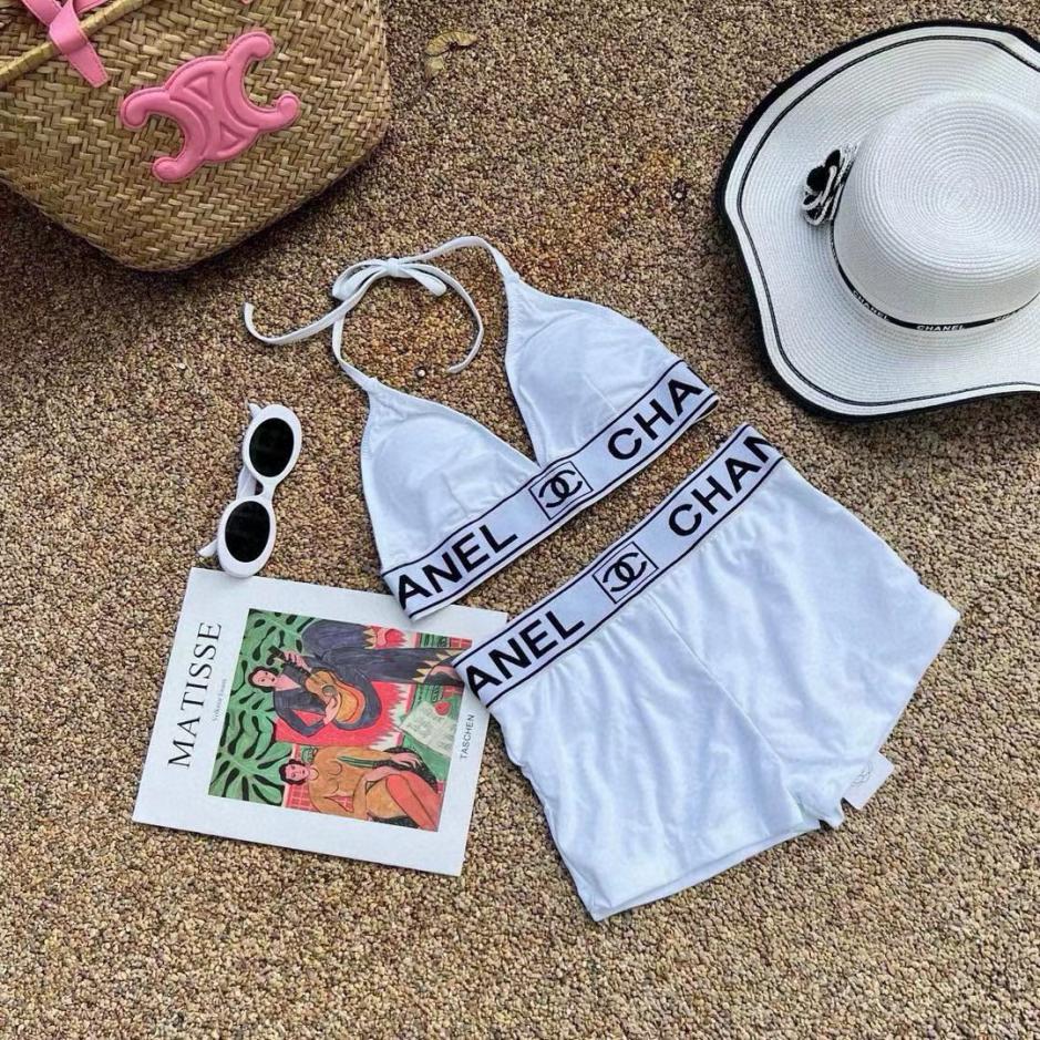 réplica,joyas,joyería,1:1,replica,fake,lujo,barato réplica,joyas,joyería,1:1,replica,fake,lujo,barato Nuovo costume da bagno bikini Chanel️