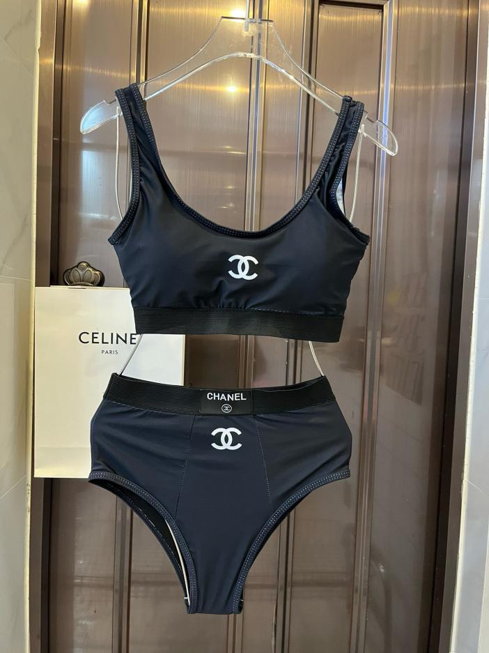 réplica,joyas,joyería,1:1,replica,fake,lujo,barato réplica,joyas,joyería,1:1,replica,fake,lujo,barato Set separato di costumi da bagno Chanel