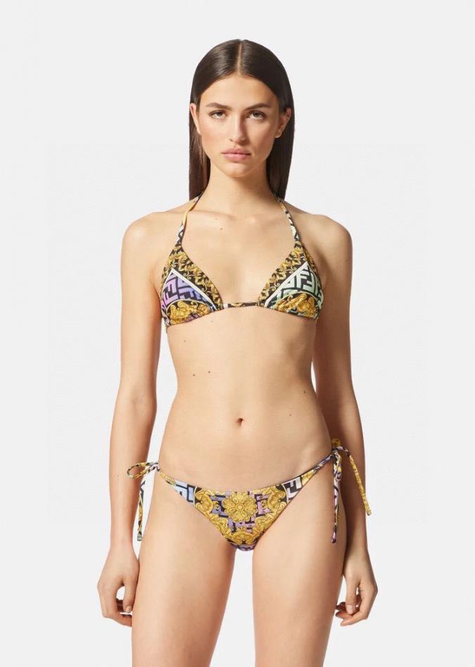 réplica,joyas,joyería,1:1,replica,fake,lujo,barato réplica,joyas,joyería,1:1,replica,fake,lujo,barato Bañador dividido Versace👙